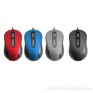 3D Wired optical mouse, measures 11.5*6.35*3.25cm